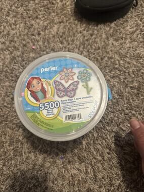 Perler Beads Sunny Days Fun Bucket 5500 Pieces Beads Only